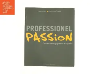 Professionel passion (Bog)