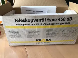 Duka Teleskopventil type 450 db