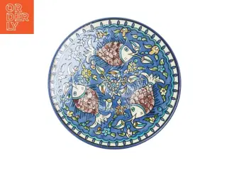 Platte/fad med fisk (str. 27,5 cm)