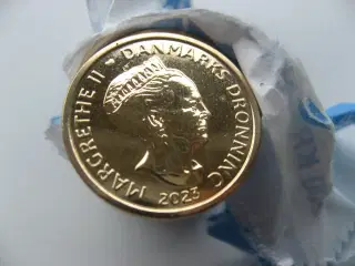 Ucirkuleret/Ny 10 kr 2023 med Margrethes portræt