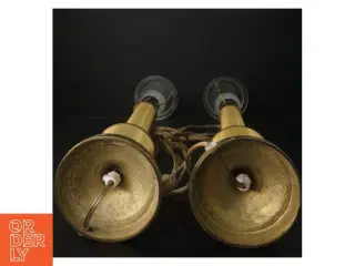 Messing lamper (str. H. 61 cm. ø. 10 cm)
