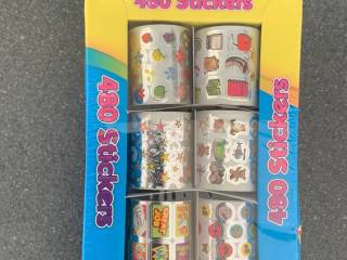 Stickers 480 stk.