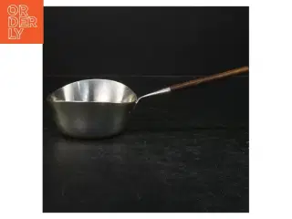 Rustfri stålpande med træhåndtag (str. Ø. 11 cm. længde, 25 cm)