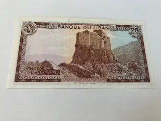 25 Livres Lebanon