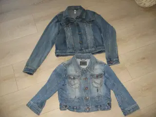 2 x Denim jakker str 38-40 - Samlet pris