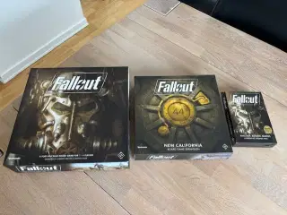 Fallout Brætspil incl. tilbehør