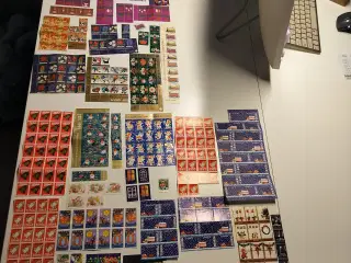 julefrimærker 400 stk blandet