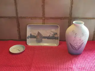 Askebæger fad vase B&G