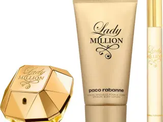Parfume gaveæske til kvinder Paco Rabanne Lady Million EDP - 3 dele