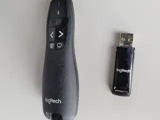 ⭐️· Logitech Trådløs Præsentationsfjernbetjening 