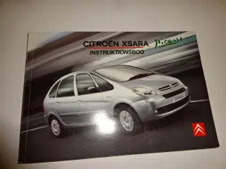 Instruktionsbog Citroën Xsara Picasso