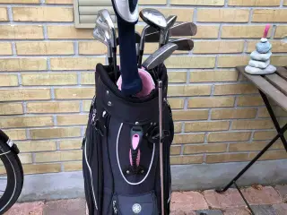 Golfsæt m/bag (grafit)
