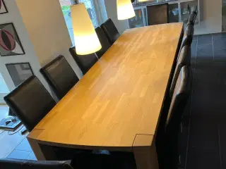 Spisebord + stole