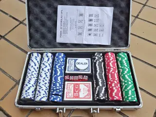 Poker Sæt i kuffert