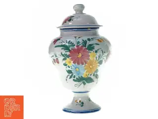 Vase med låg (str. 23 x 18 cm)