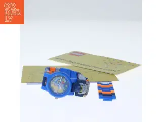 LEGO børneur med udskiftelige leddet fra LEGO (str. Ø 8 mm)