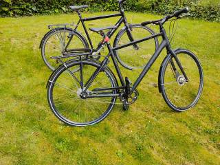 2 cykler sælges samlet