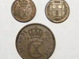 Islandske mønter, pæne