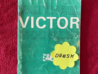 Instruktionsbog Vauxhall Victor modeller