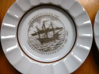 Royal Copenhagen Søværnets juleplatter