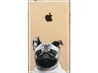Mops silikone cover til iPhone 6 6s SE 2020 7 8 7+