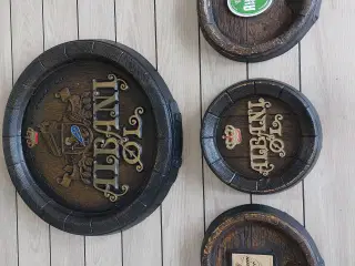 Retro Albani ølskilte