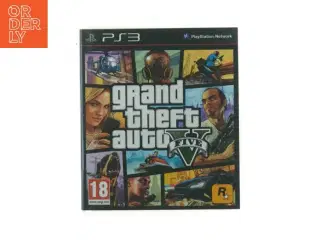 PS3 spil Grand Theft Auto V fra Playstation