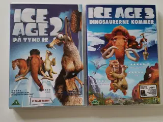 DVD'er: Ice Age 2 og 3