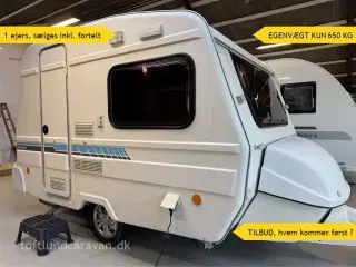 2018 - Vega 365 NT GT   DK s LETTESTE KUN 650 kg, 1 ejers, næsten som NY, sælges inkl. fortelt . TILBUD hvem kommer først ?