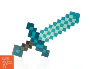 Pixeleret Minecraft sværd (str. 54 x 27 x 3 cm)