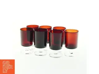 Rødvinsglas (str. H 10 cm ø. 6 cm)