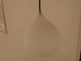 Loftlampe i glas