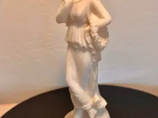 Vintage lille figur af græsk gudinde 