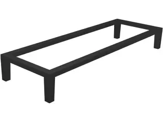 B2B Engros -  KONCEPT modulsofaunderstel 180cm - Wenge