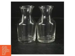 Glasvaser, 2 stk. (str. 10 cm)