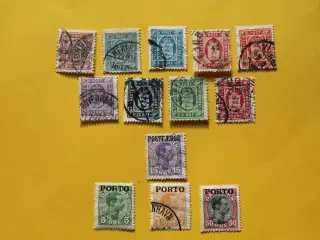 DK Tjeneste, Porto og Postfærge mærker