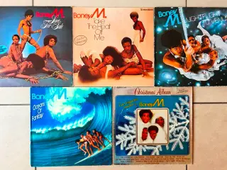 5x LP med Boney M