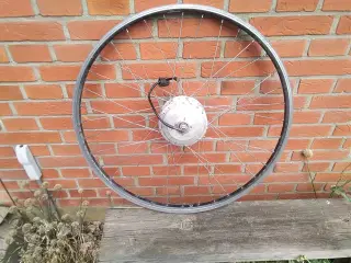 God 28" forhjulmotor Kan ses virke God stand Brugt