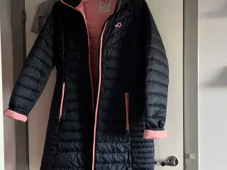 Kari Traa jakke med lyserødt for