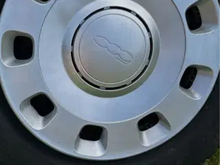 Fiat 500 14" Org Vinterhjul 175/65-R14 vinterdæk