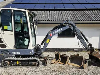 Terex TC16 / meget tilbehør / ny undervogn