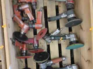 Palle med trykluftværktøj