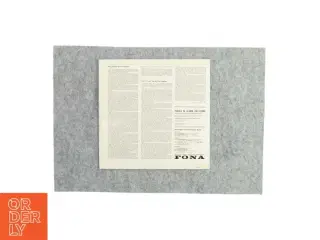 Niels W. Gade (LP) fra Fona