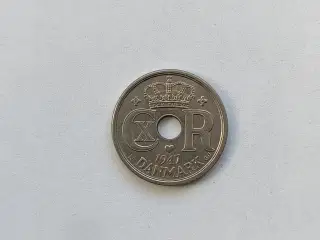 25 Øre 1947 - Meget flot kvalitet