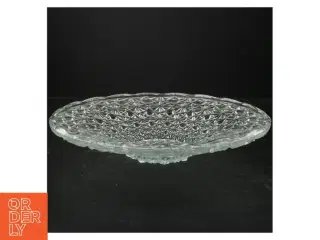 Glasfad med mønster (str. Ø 33 cm)
