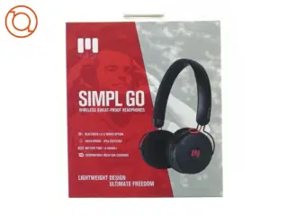 Simpl Go wireless sweat-proof headphones fra Miiegu (str. 17 x 20 cm)