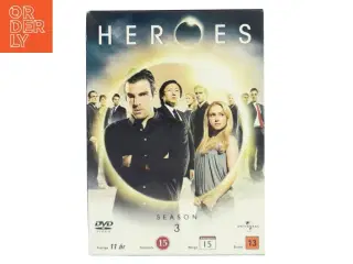 Heroes Sæson 3 DVD Sæt