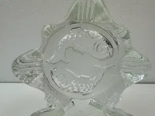 Svensk kunstglas, fisk (Mats Jonasson)