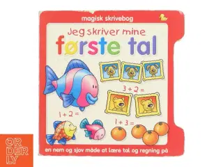Jeg skriver mine første tal (Bog)