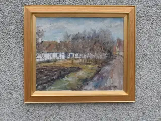 Maleri af Svend Ørbech Jacobsen(f.1929-)